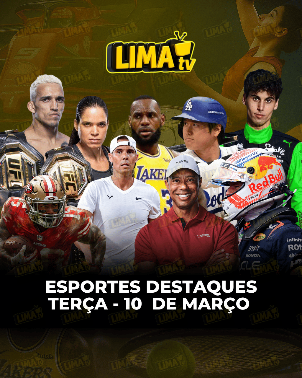 Evento ESPORTES hoje com horário e transmissão